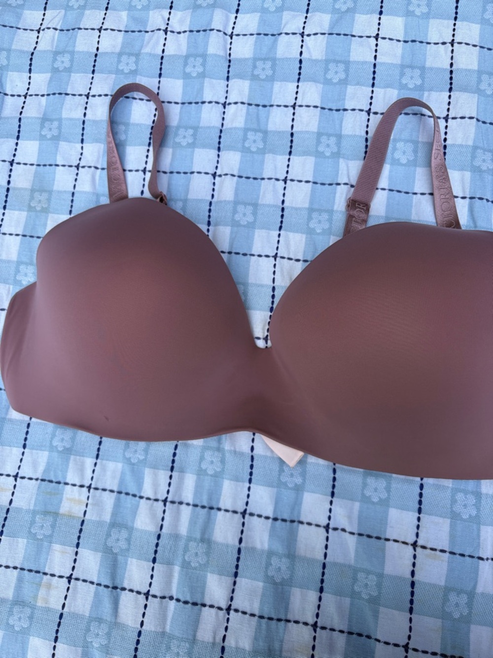Victoria's Secret Dusty Mauve Seamless Molded Bra